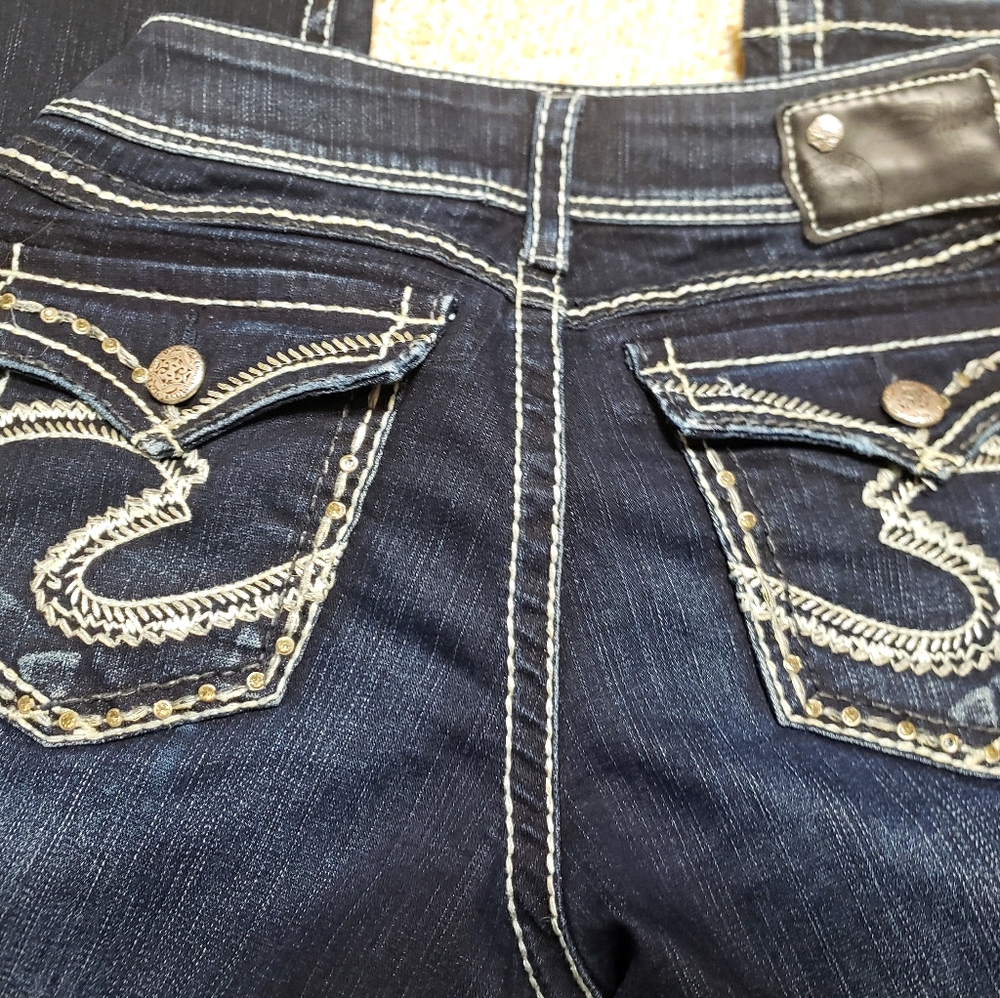 Silver Jeans Suki Flap